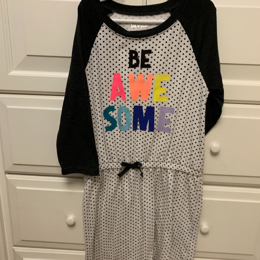 Cat and Jack  be awesome dress